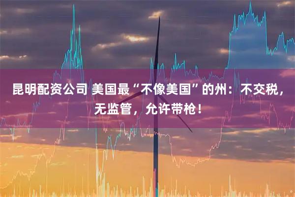 昆明配资公司 美国最“不像美国”的州：不交税，无监管，允许带枪！